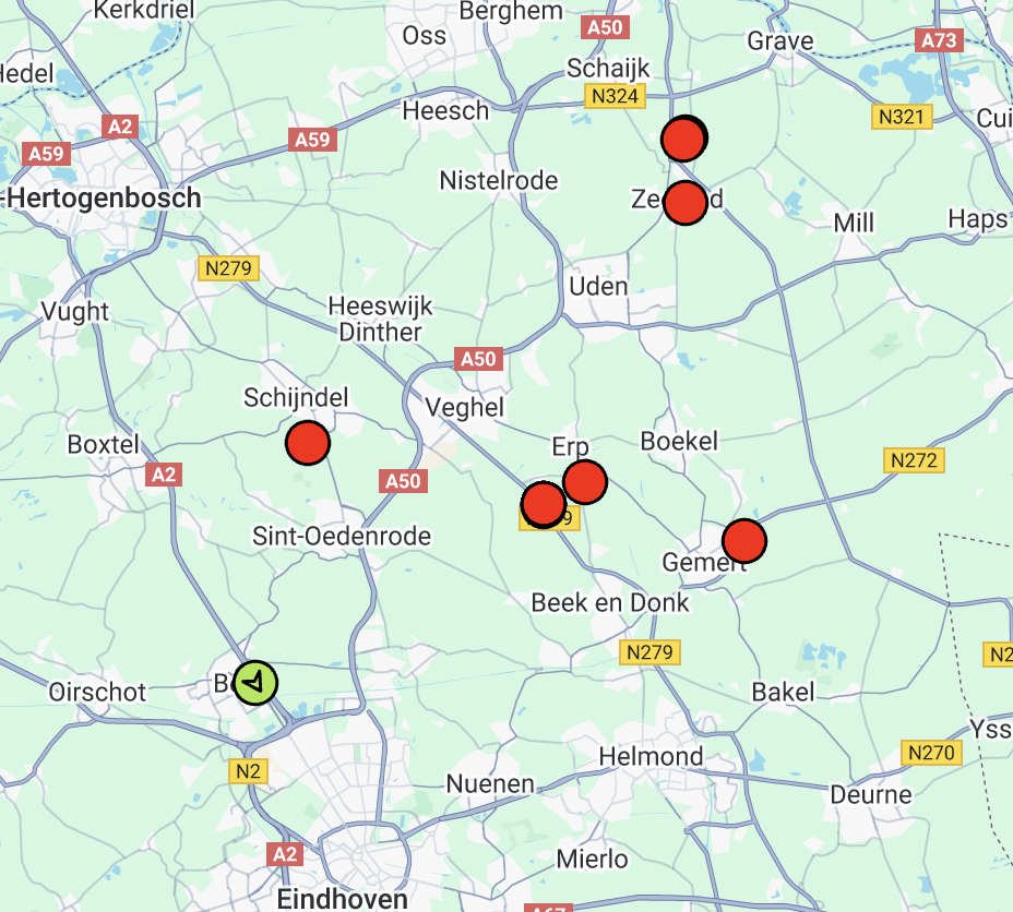 Altijd weten waar je voertuigen zijn? Fleetshaker toont realtime locatie in 1 klik