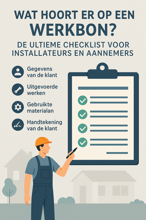 Werkbon checklist