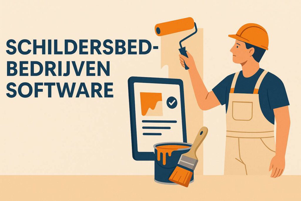 Schildersbedrijven software die meegroeit met je projecten – van calculatie tot uitvoering