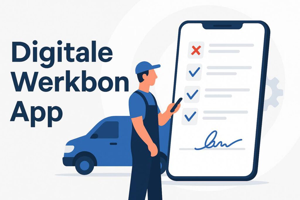 Digitale werkbon invullen in 1 minuut: zo simpel werkt het voor je monteurs