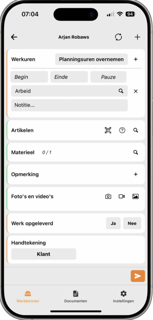 waarom een digitale werkbon beter is