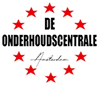 Logo van Onderhoudscentrale met rode sterren