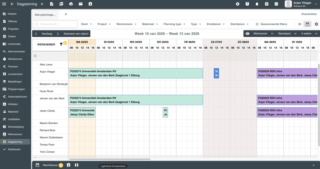 Planningsprogramma