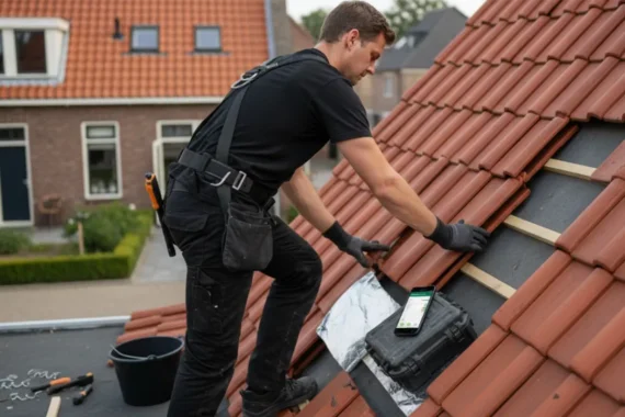 Dakdekker voert renovatie uit met inzet van digitale projectsoftware