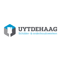 Logo van Uytendehaag met de tekst Schilder- en onderhoudsbedrijf