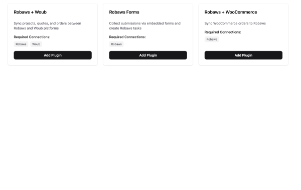Connectplatform plugins