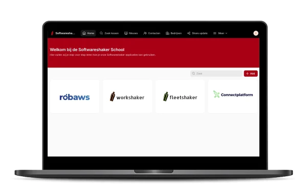 Robaws support met School modules
