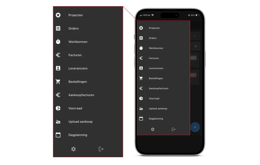 Robaws app modules in app