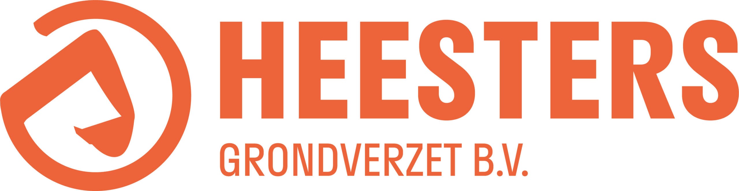 Heesters Grondverzet B.V. logo in oranje