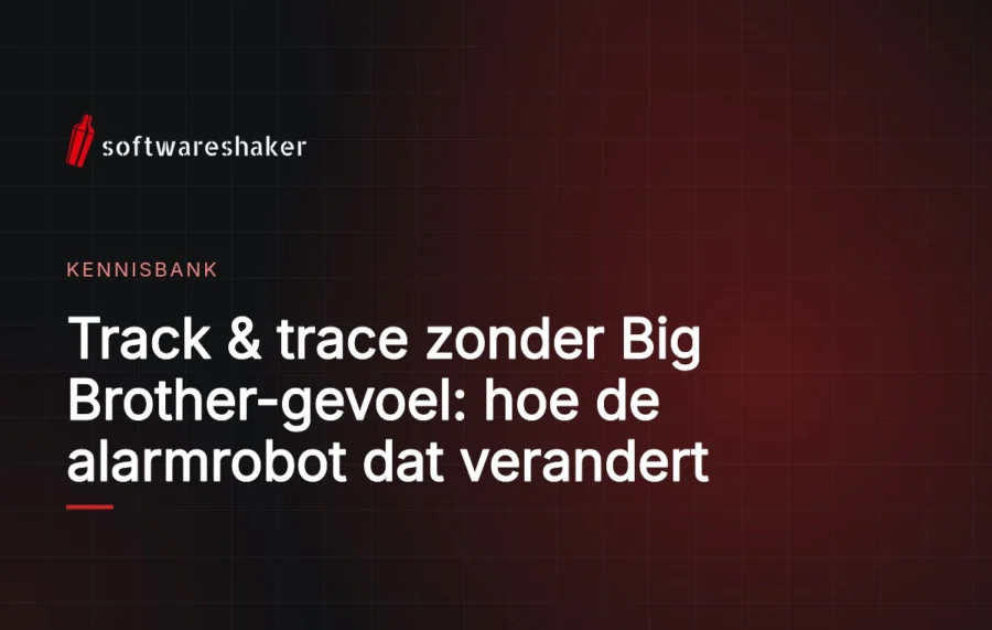 Track & trace zonder Big Brother-gevoel: hoe de alarmrobot dat verandert