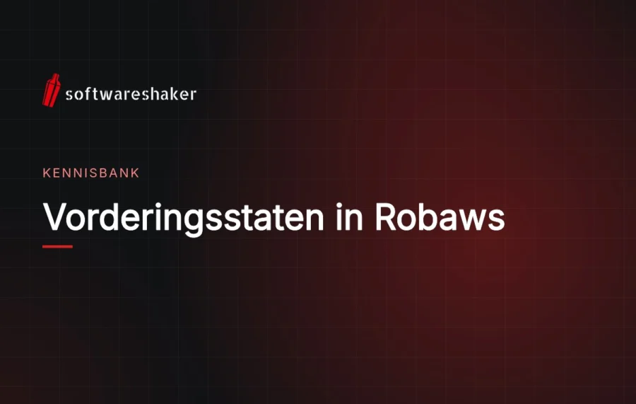Vorderingsstaten in Robaws